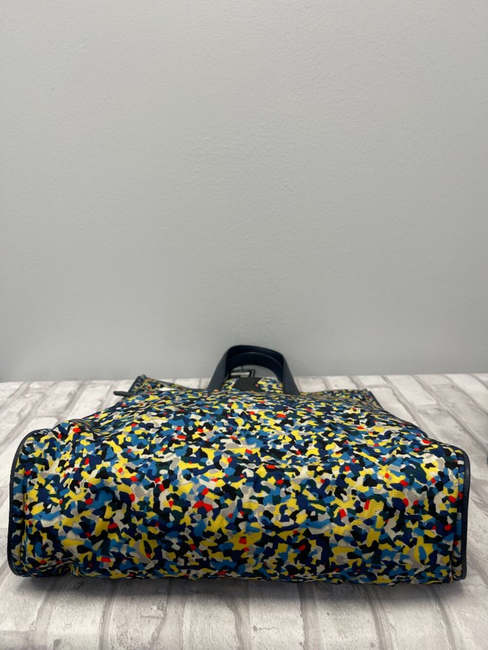 Fendi Monster Nylon Confetti Tote w/ Leather Trim, authentic! - Picture 7 of 15